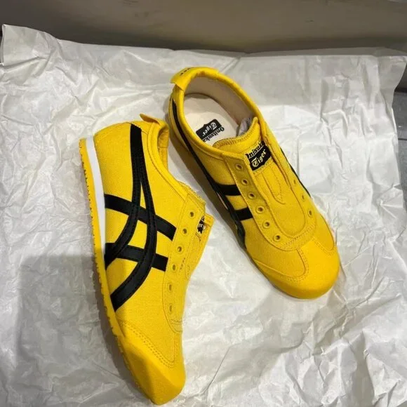 Onitsuka Tiger By Asics Yellow Sneakers - Picture 4 of 5